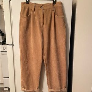 Petal & Pup US 12 Beige Corduroy Trousers
